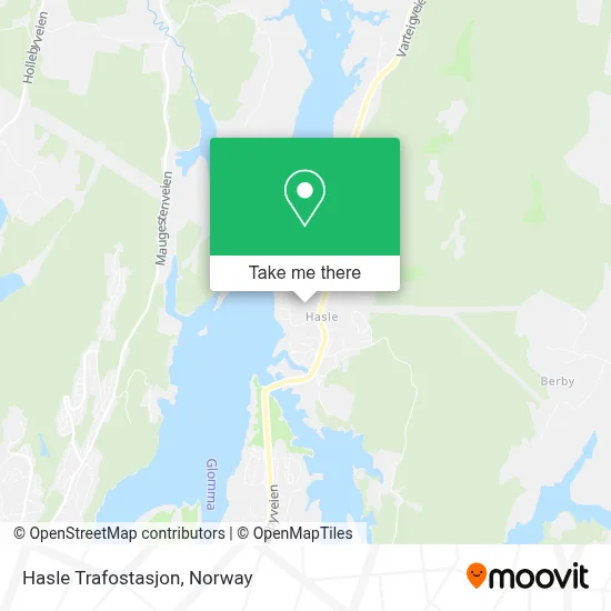 Hasle Trafostasjon map