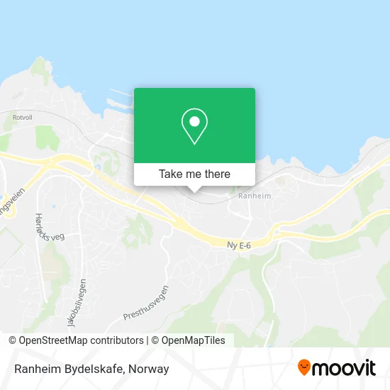 Ranheim Bydelskafe map