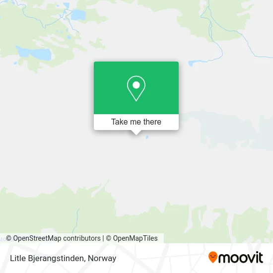 Litle Bjerangstinden map