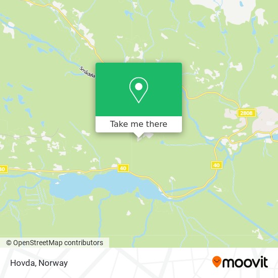 Hovda map