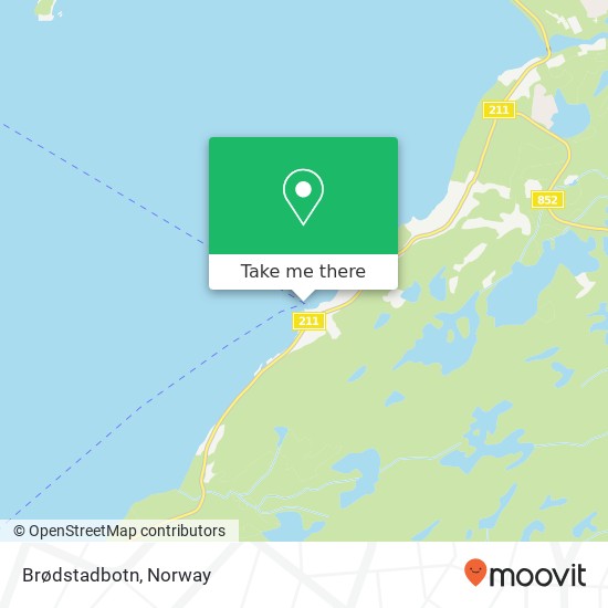 Brødstadbotn map