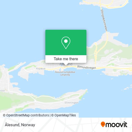 Ålesund map