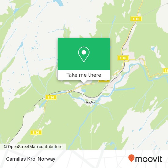 Camillas Kro map