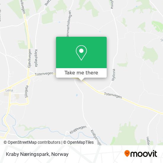 Kraby Næringspark map