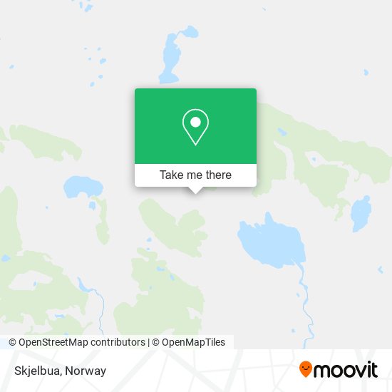 Skjelbua map