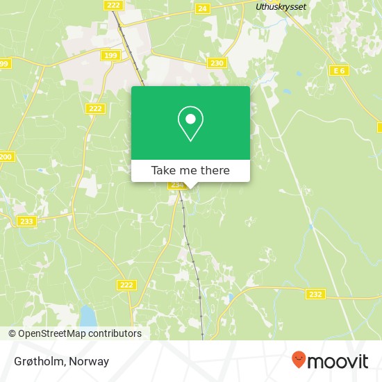 Grøtholm map