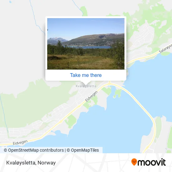 Kvaløysletta map