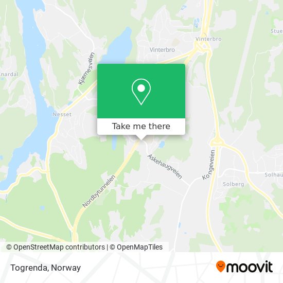 Togrenda map