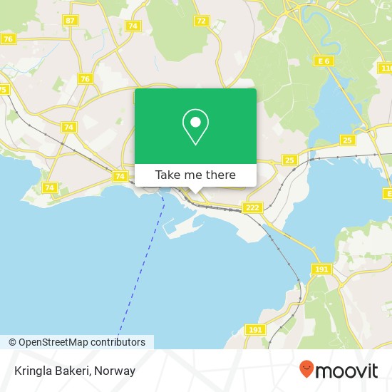 Kringla Bakeri map