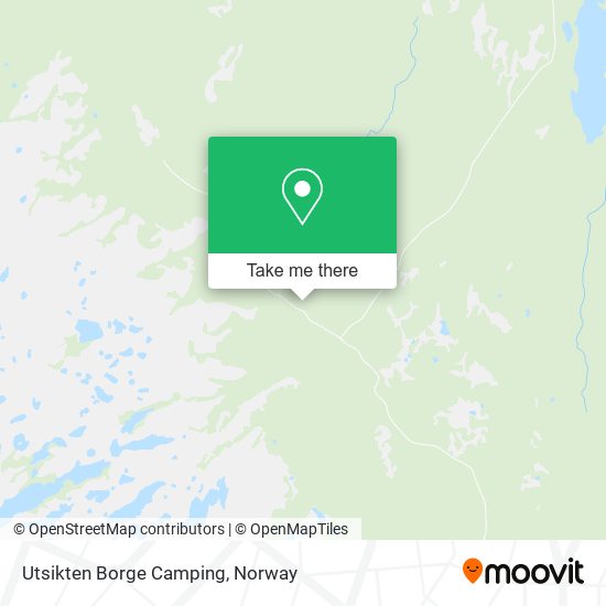 Utsikten Borge Camping map