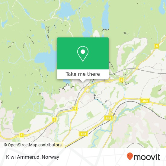Kiwi Ammerud map