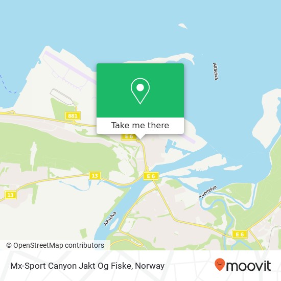 Mx-Sport Canyon Jakt Og Fiske map