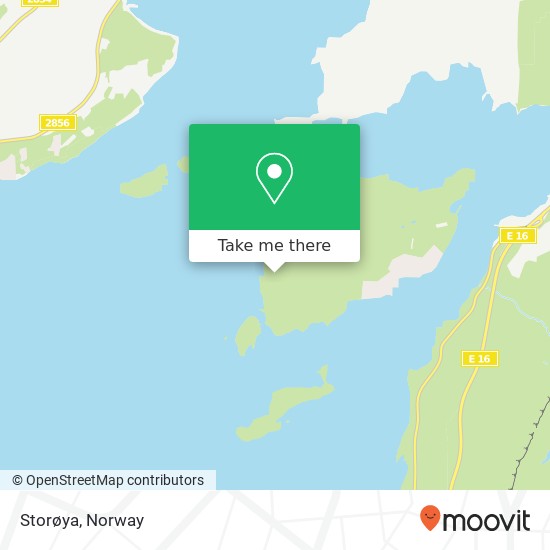 Storøya map