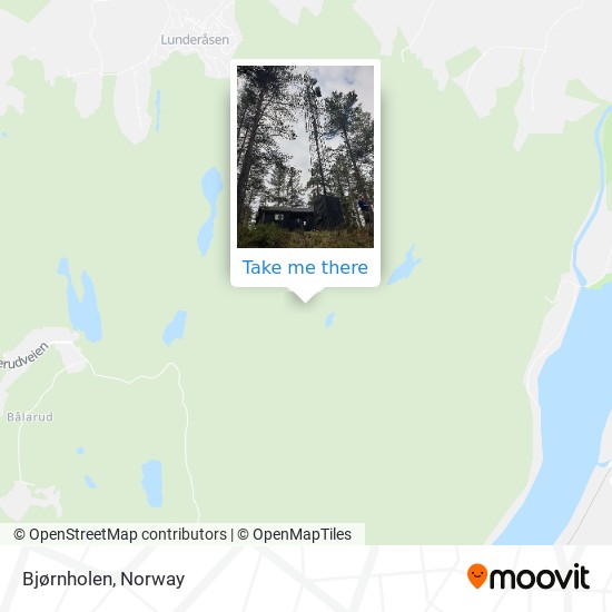 Bjørnholen map