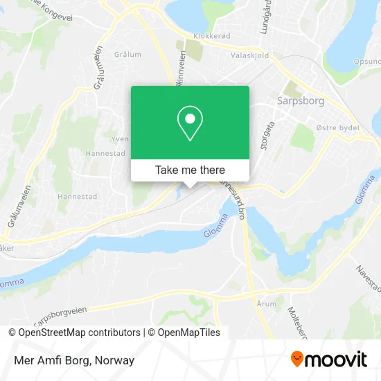 Mer Amfi Borg map
