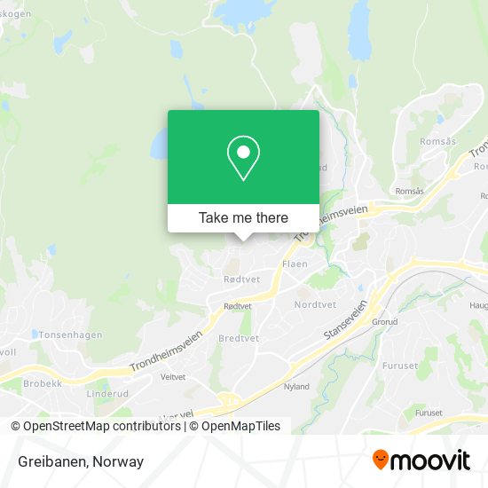 Greibanen map