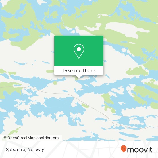 Sjøsætra map