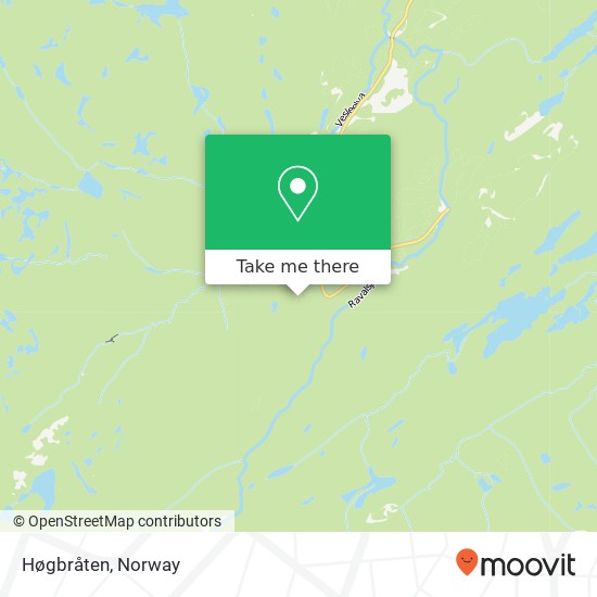 Høgbråten map