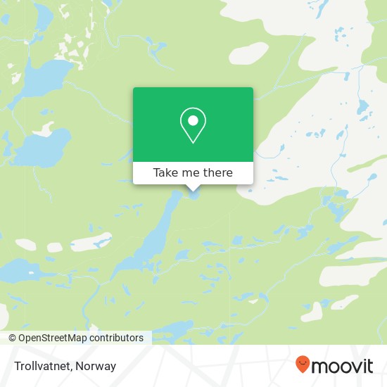 Trollvatnet map