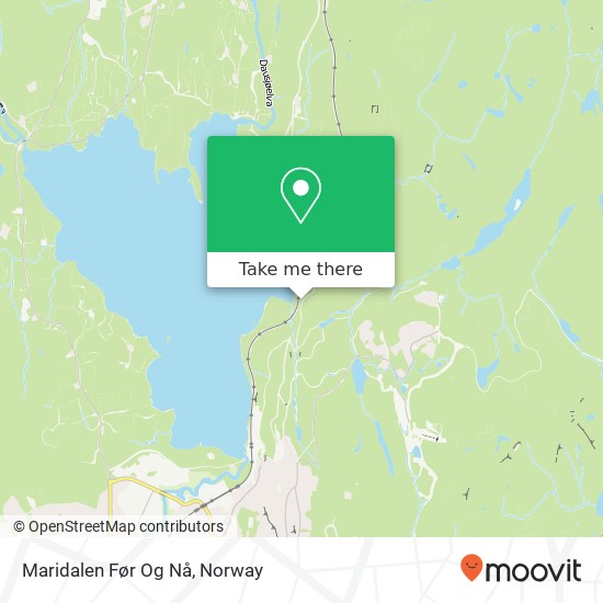 Maridalen Før Og Nå map