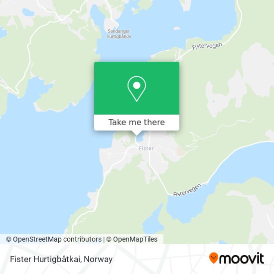 Fister Hurtigbåtkai map