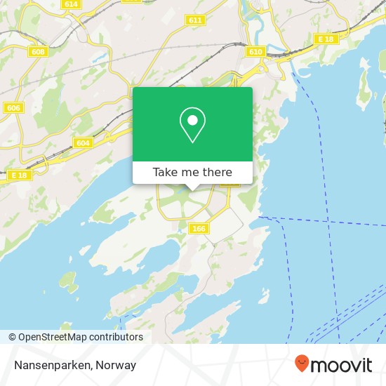 Nansenparken map