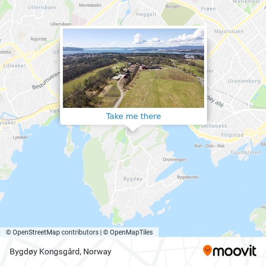 Bygdøy Kongsgård map