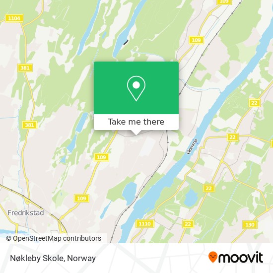 Nøkleby Skole map