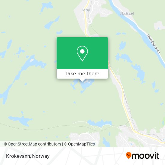 Krokevann map
