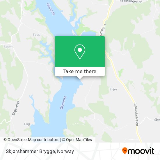 Skjørshammer Brygge map