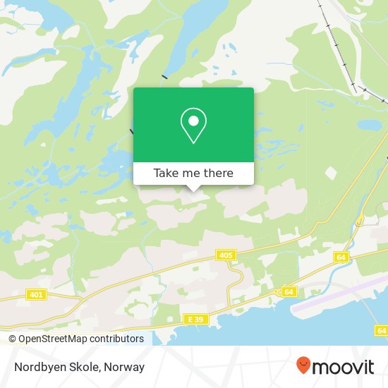Nordbyen Skole map