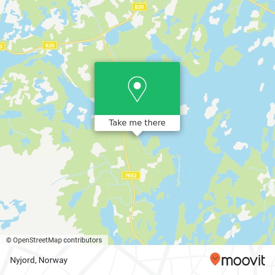 Nyjord map