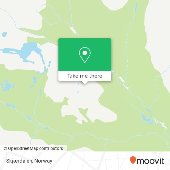 Skjærdalen map