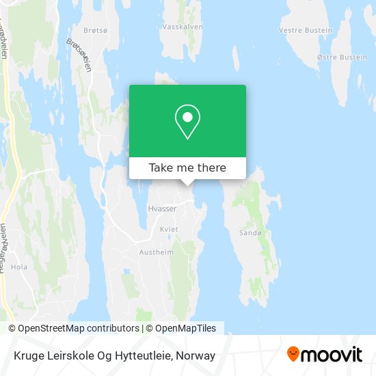 Kruge Leirskole Og Hytteutleie map
