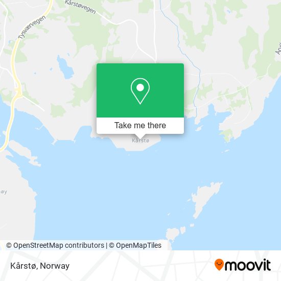 Kårstø map