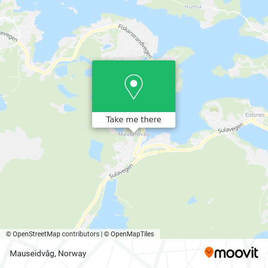 Mauseidvåg map