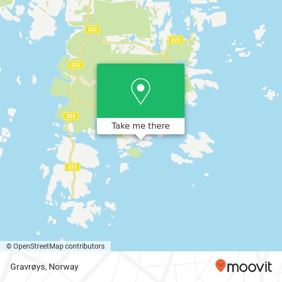 Gravrøys map