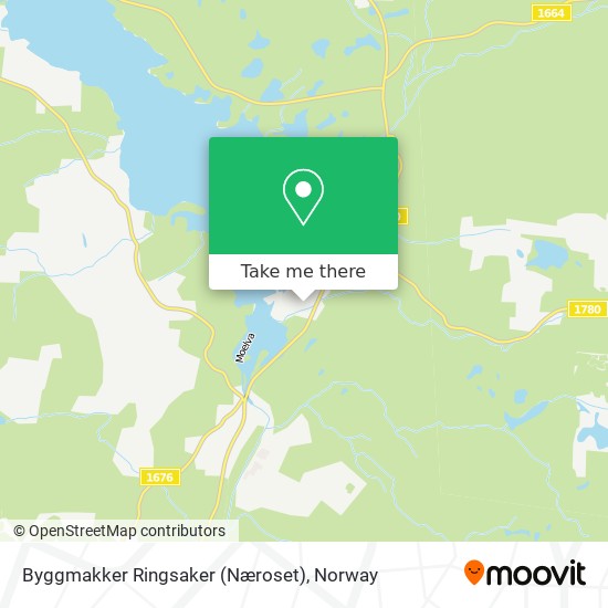 Byggmakker Ringsaker (Næroset) map