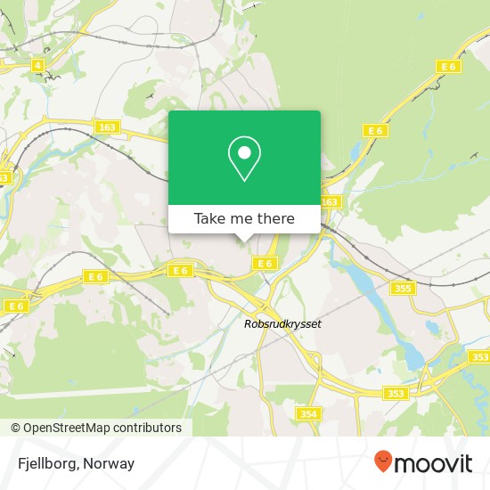 Fjellborg map