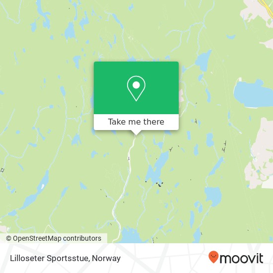 Lilloseter Sportsstue map