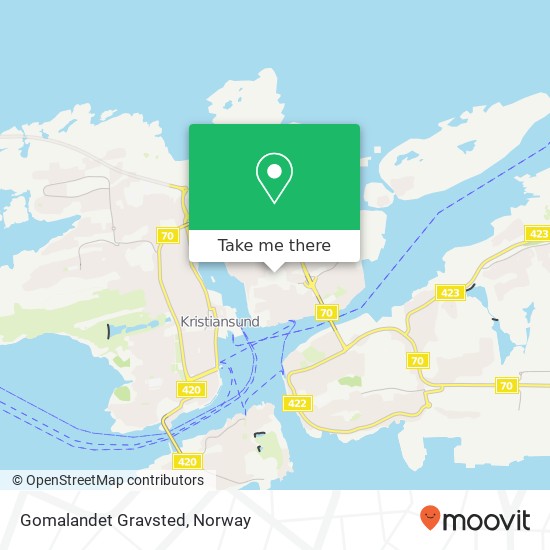 Gomalandet Gravsted map