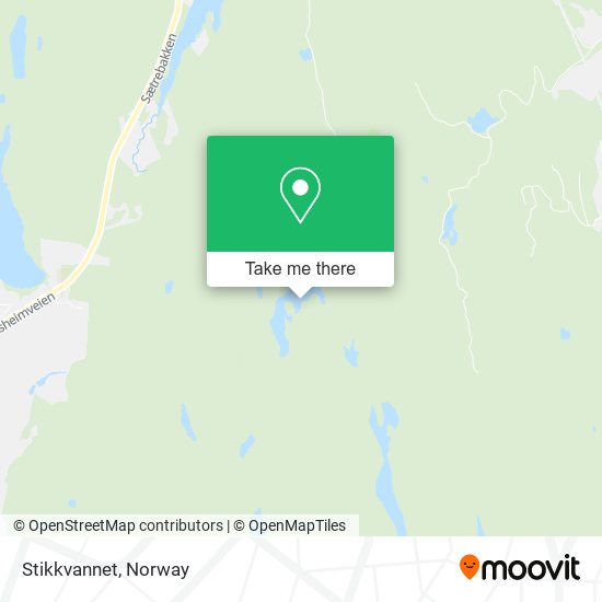 Stikkvannet map