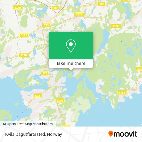 Kvila Dagutfartssted map