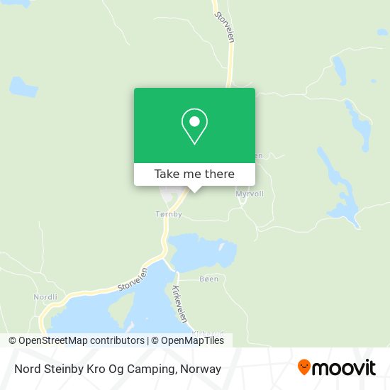 Nord Steinby Kro Og Camping map