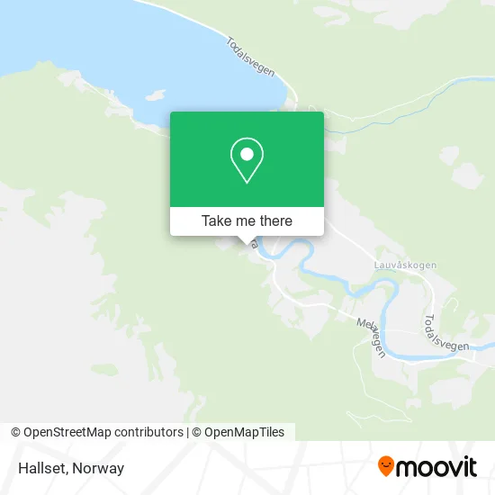 Hallset map