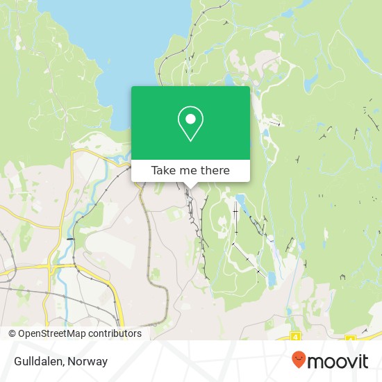 Gulldalen map