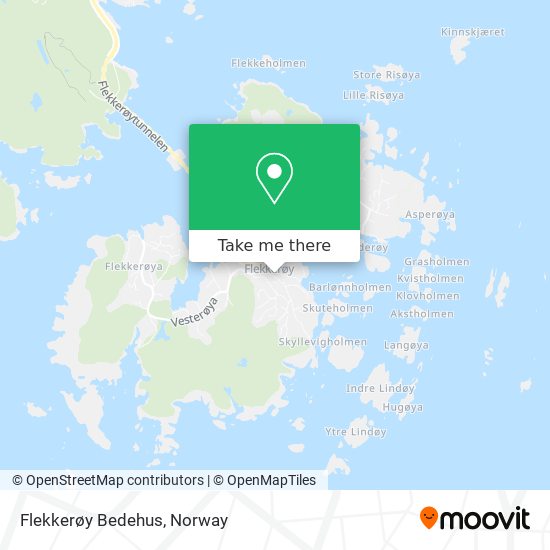 Flekkerøy Bedehus map