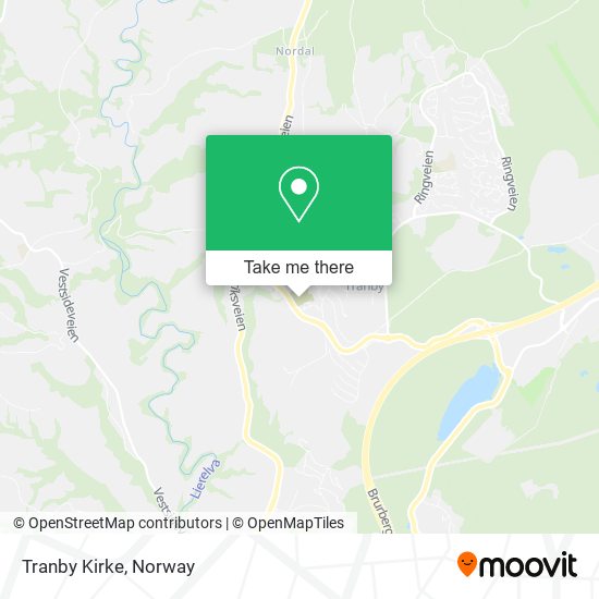 Tranby Kirke map