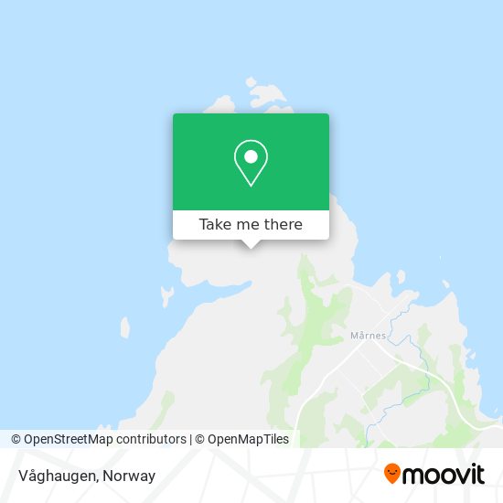 Våghaugen map