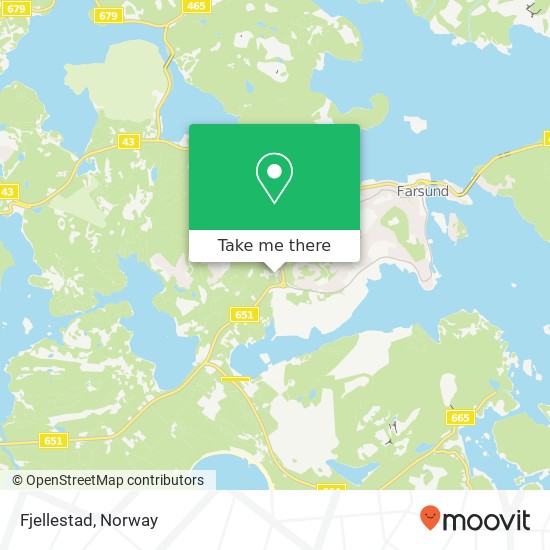 Fjellestad map
